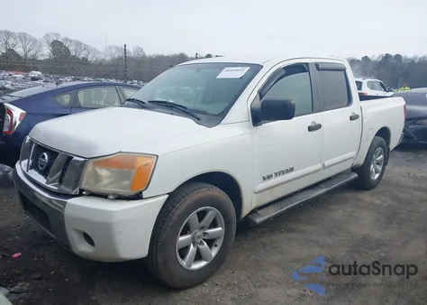 2008 Nissan Titan Se z USA, uszkodzony, nr VIN 1N6AA07D68N328903